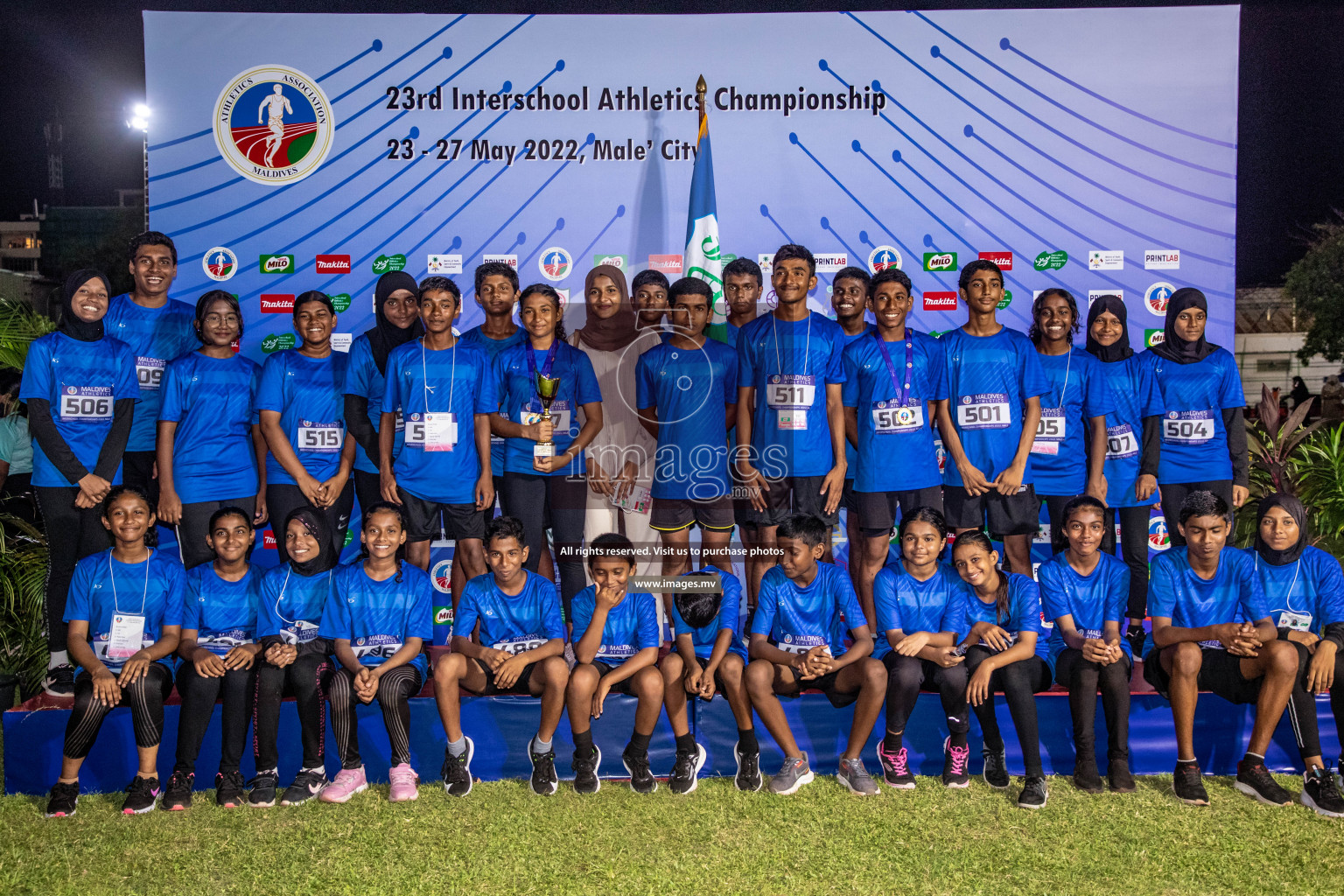 Day 5 of Inter-School Athletics Championship held in Male', Maldives on 27th May 2022. Photos by: Nausham Waheed / images.mv