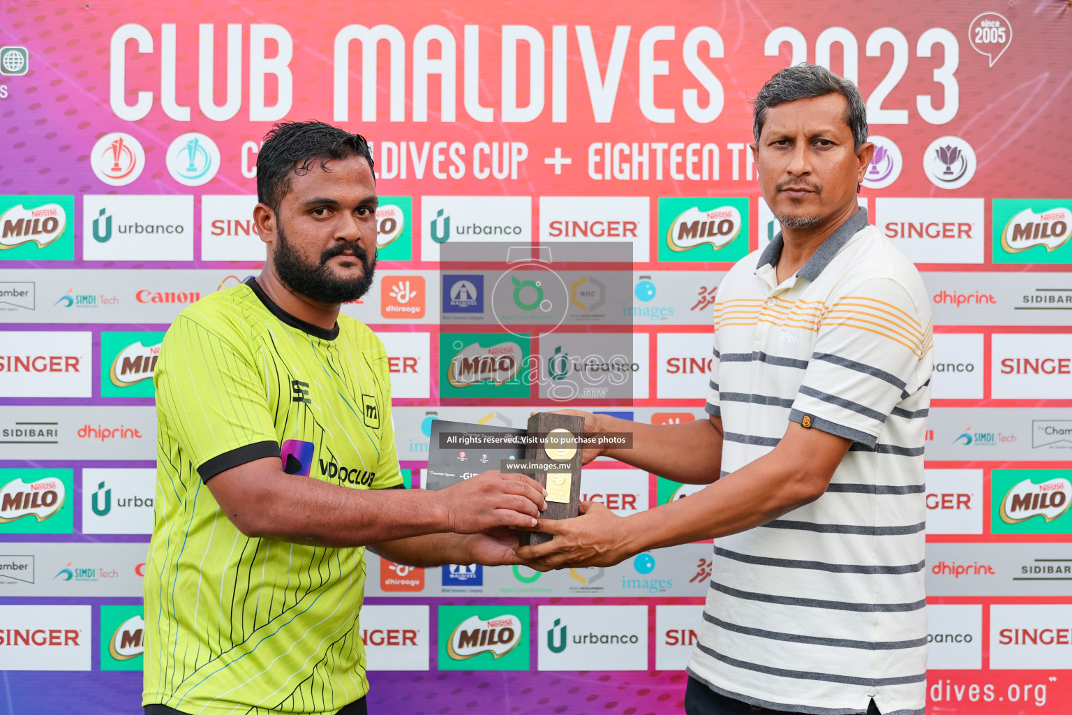 AVSEC vs Medianet in Club Maldives Cup 2023 held in Hulhumale, Maldives, on Sunday, 30th July 2023 Photos: Nausham Waheed / images.mv