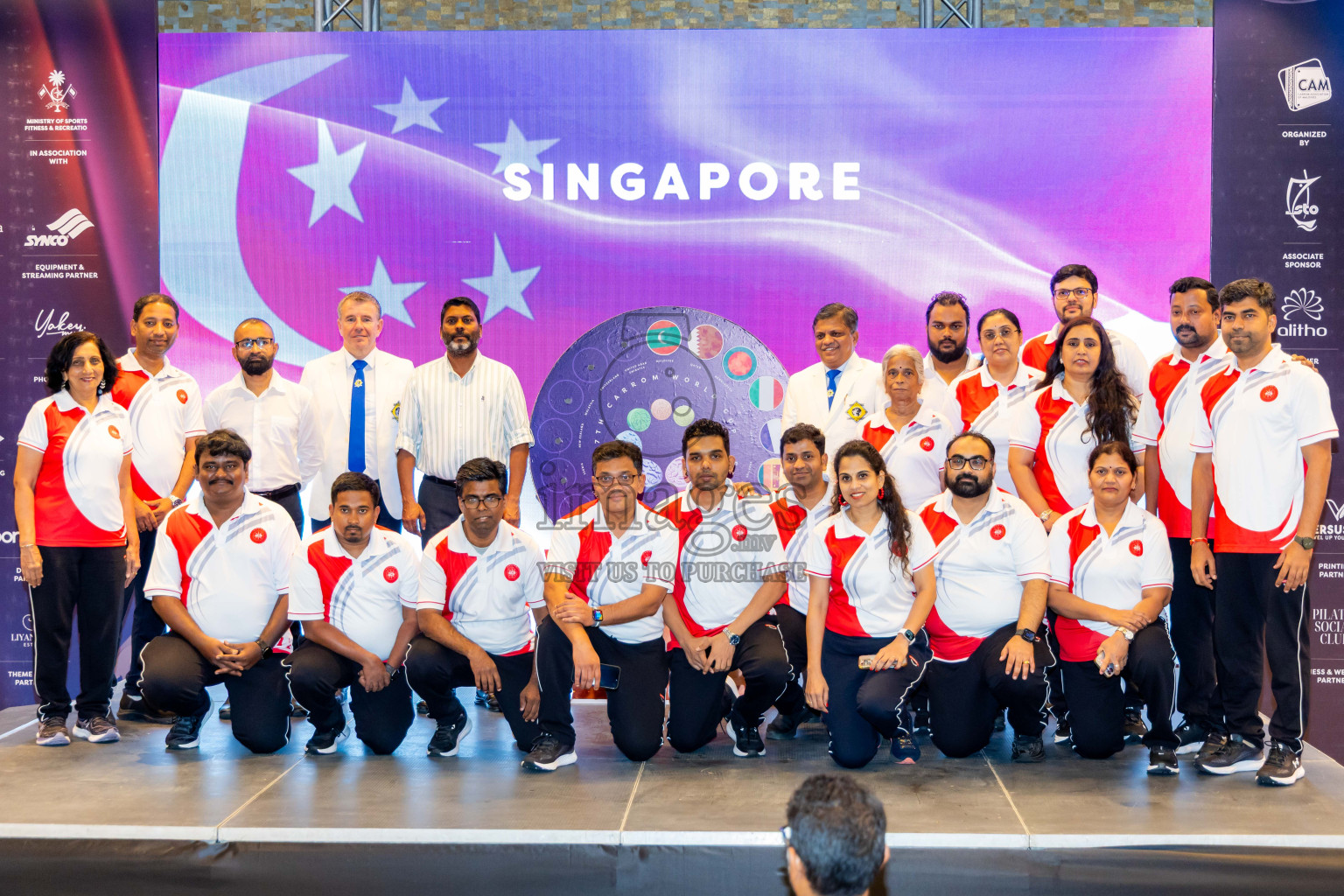 Opening Ceremony of 7th Carrom World Cup was held on Tuesday, 2nd November 2025 at Barceló Nasandhura Male', Maldives. Photos: Nausham Waheed / images.mv