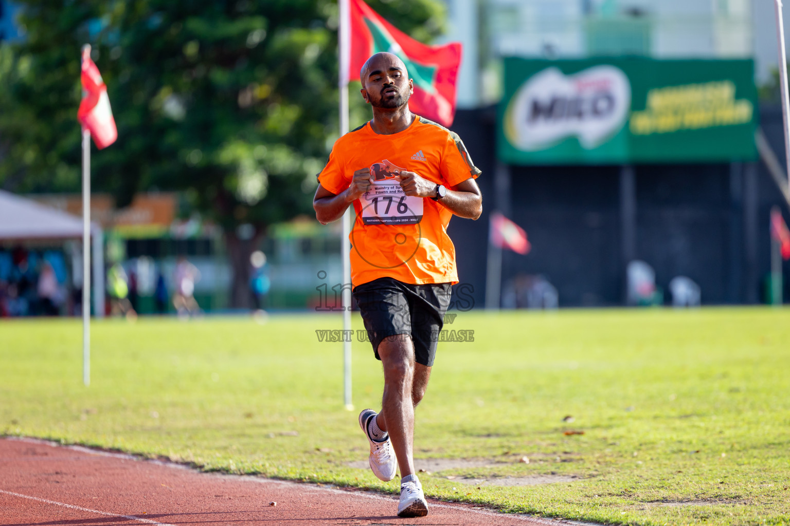 Day 1 of 33rd National Athletics Championship was held in Ekuveni Track at Male', Maldives on Thursday, 5th September 2024. Photos: Nausham Waheed / images.mv