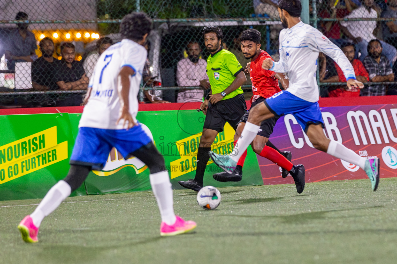 United BML vs Team MTCC in Club Maldives Cup 2024 held in Rehendi Futsal Ground, Hulhumale', Maldives on Saturday, 28th September 2024. 
Photos: Hassan Simah / images.mv