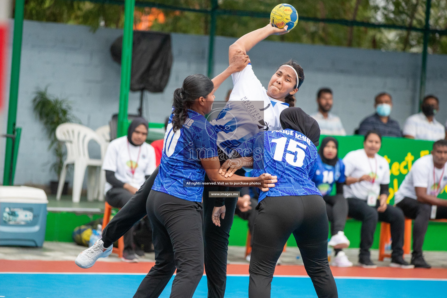 Final of Milo 6th Inter Office Handball Tournament 2022 - Photos by Nausham Waheed & Hassan Simah