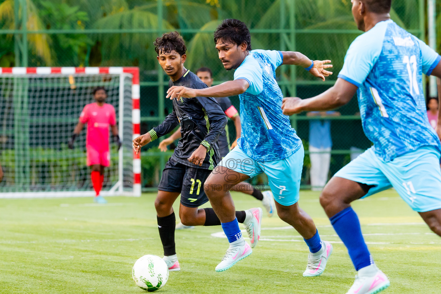 Kuramathi vs Lily Beach in Day 3 of Resort League 2025 (Ari Zone) was held on Sunday, 22nd June 2025 in Conrad Maldives Rangali Island, Alif Dhaalu Atoll, Maldives. Photos: Nausham Waheed / images.mv