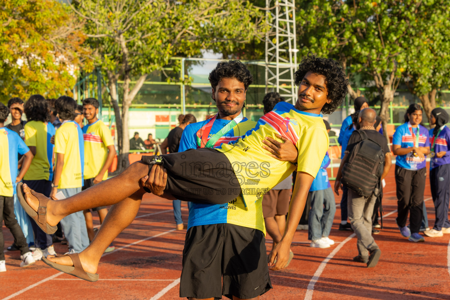 Day 3 of National Athletics Championship 2025 was held at Ekuveni Running Ground in Male', Maldives on Saturday, 16th August 2025. Photos: Hasni / images.mv