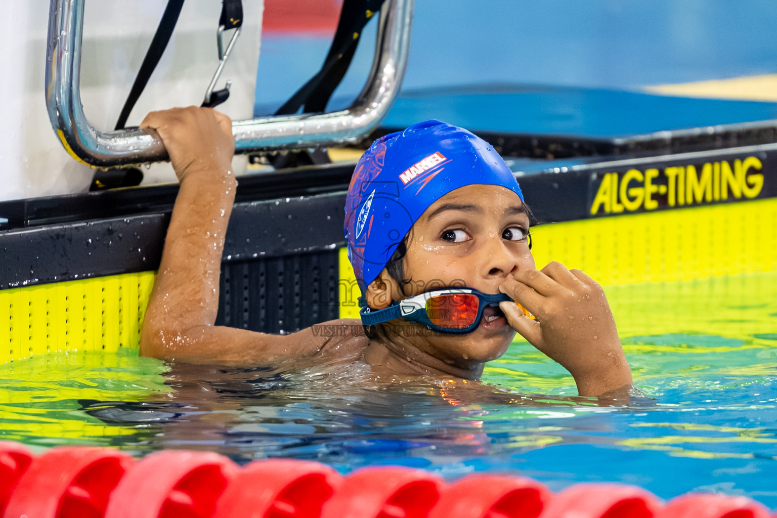 Day 1 of BML 6th National Kids Swimming Kids Festival 2025 held in Hulhumale', Maldives on Monday, 3rd November 2024. Photos: Nausham Waheed / images.mv
