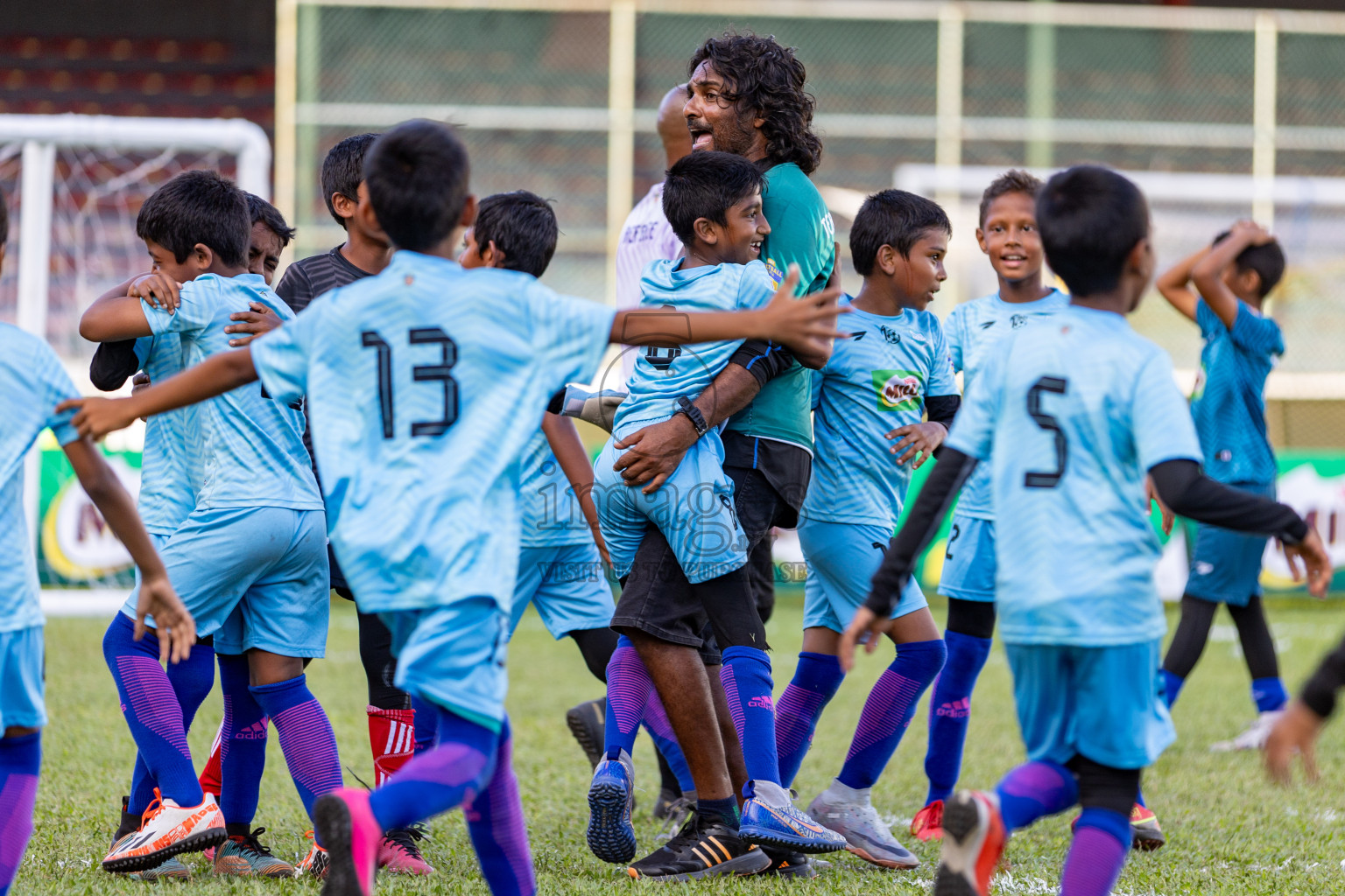 Day 2 of MILO Kids Football Fiesta was held at National Stadium in Male', Maldives on Saturday, 24th February 2024.