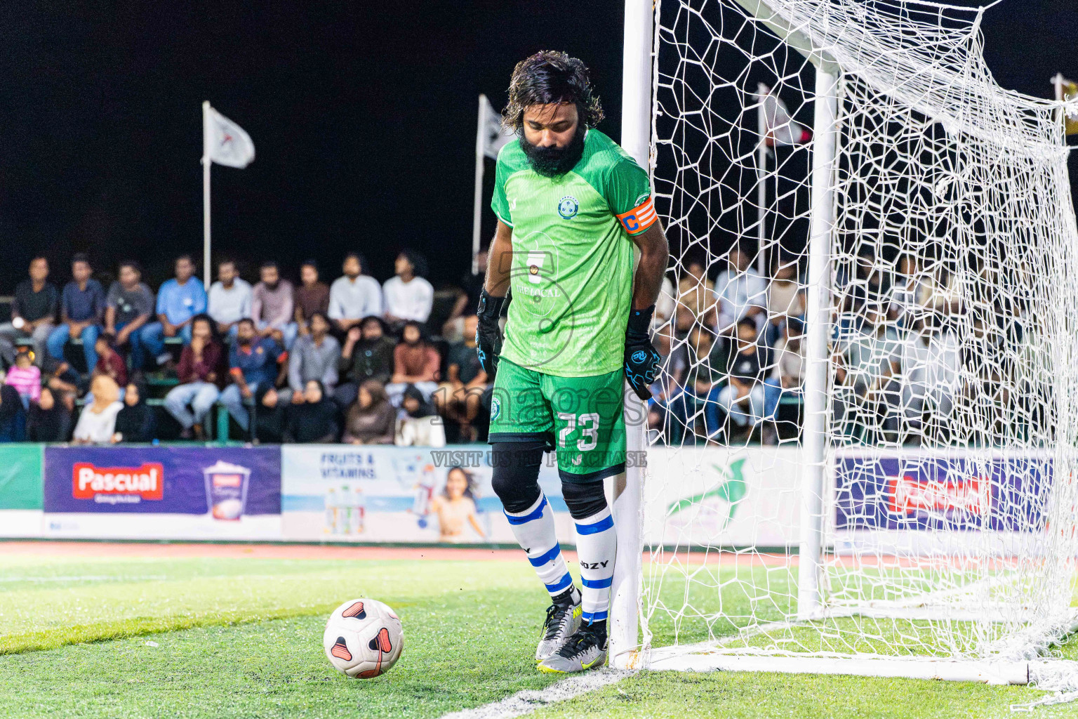Kanmathi SC VS Kanmathi FC in Day 5 - Fonadhoo Youth Futsal Challenge 2025 held in Fonadhoo Futsal Stadium, L. Fonadhoo, Maldives on Thursday, 30th October 2025 Photos: Arif Rasheed / images.mv