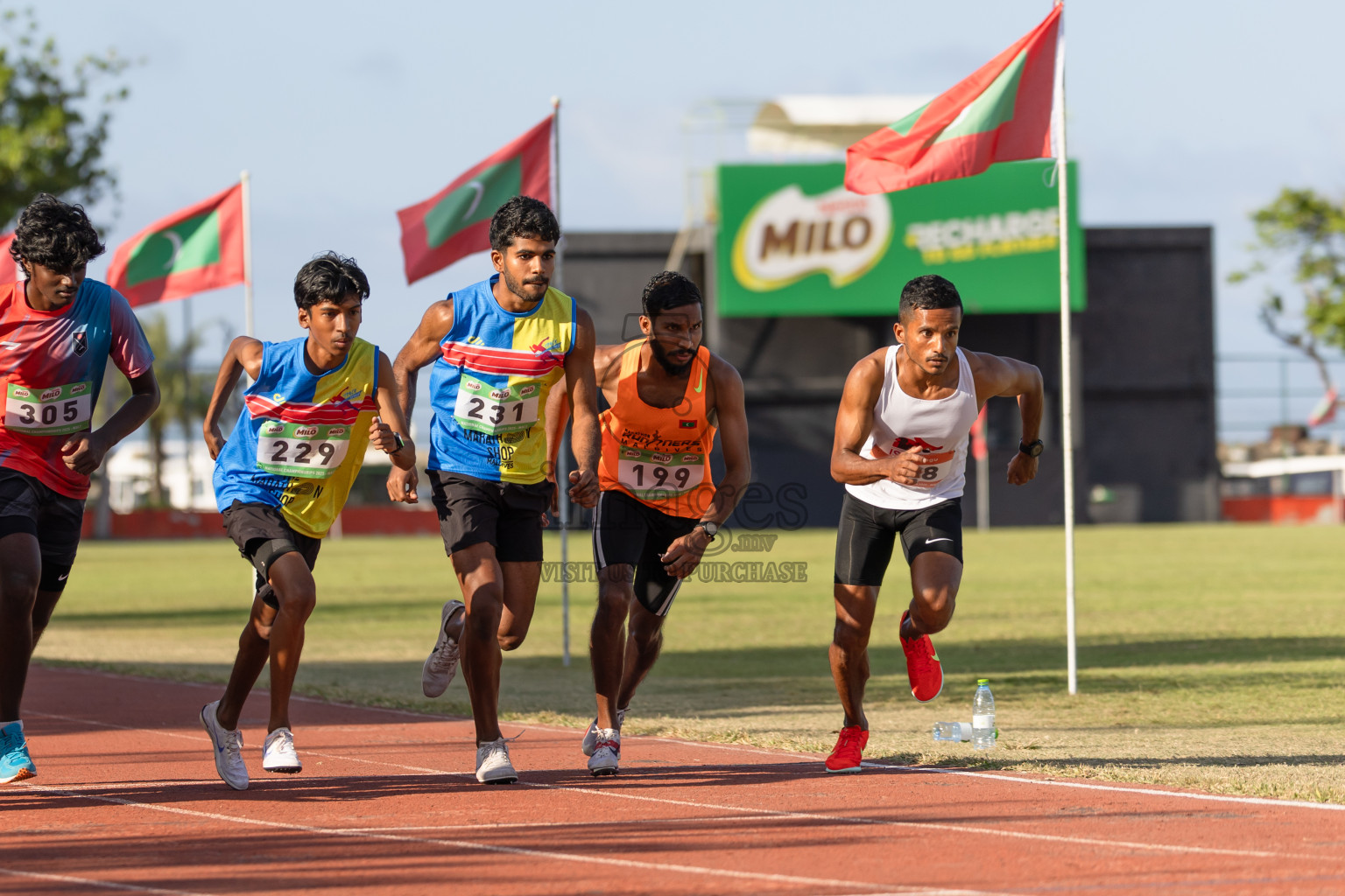 Day 3 of National Athletics Championship 2025 was held at Ekuveni Running Ground in Male', Maldives on Saturday, 16th August 2025. Photos: Hasni / images.mv