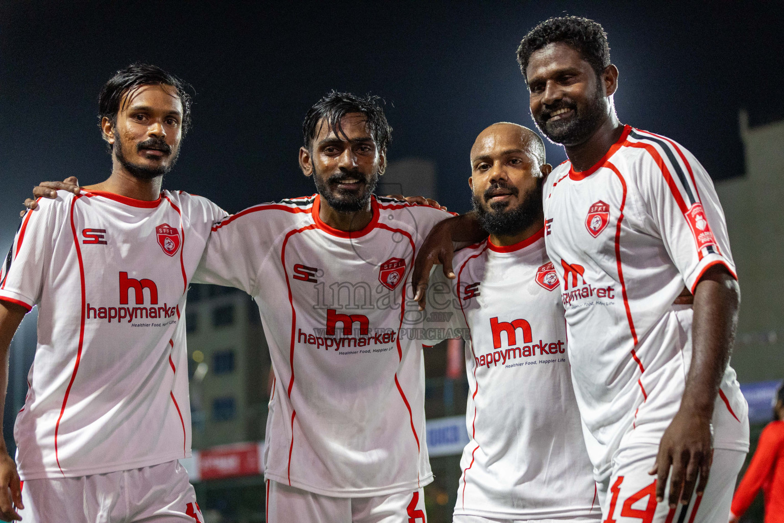 S Maradhoofeydhoo vs S Feydhoo in Day 18 of Golden Futsal Challenge 2024 was held on Thursday, 1st February 2024, in Hulhumale', Maldives Photos: Nausham Waheed, / images.mv