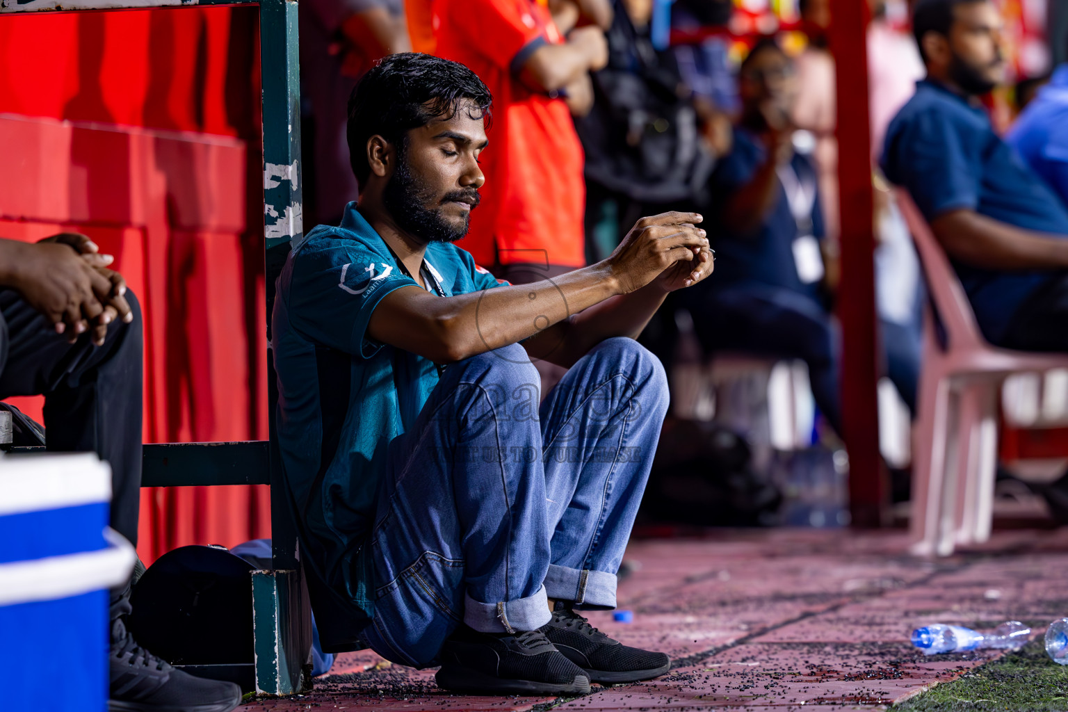 L Gan vs L Isdhoo in Laamu Atoll Finals Day 26 of Golden Futsal Challenge 2025 was held on Thursday , 30th January 2025, in Hulhumale', Maldives. Photos: Ismail Thoriq / images.mv