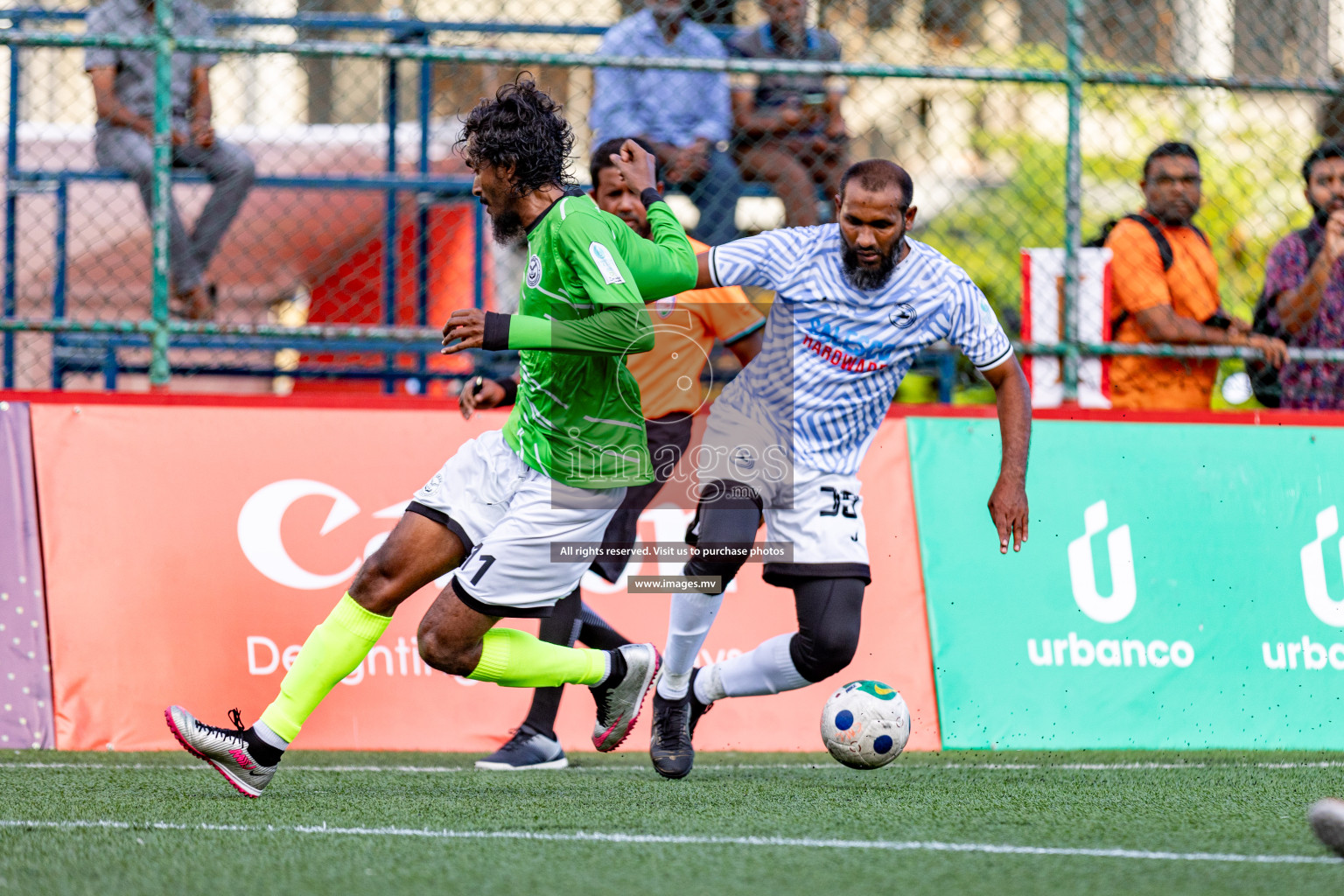 TEAM DJA vs TRC - Transport in Club Maldives Cup Classic 2023 held in Hulhumale, Maldives, on Wednesday, 19th July 2023 Photos: Hassan Simah  / images.mv