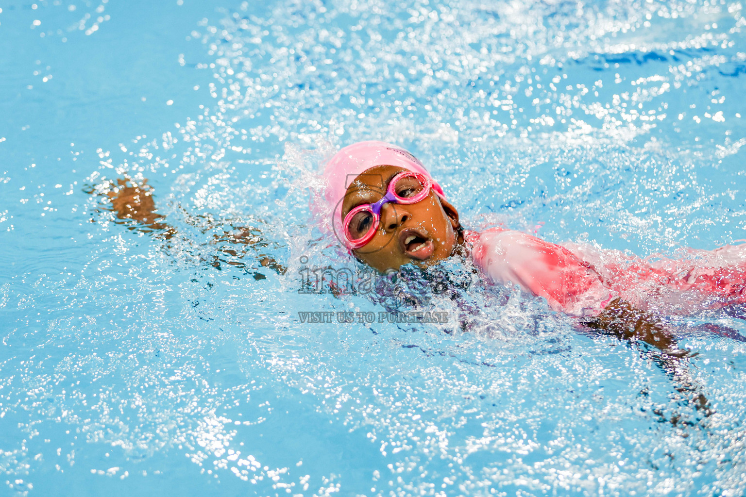 Day 1 of BML 6th National Kids Swimming Kids Festival 2025 held in Hulhumale', Maldives on Monday, 3rd November 2024. Photos: Hassan Simah / images.mv