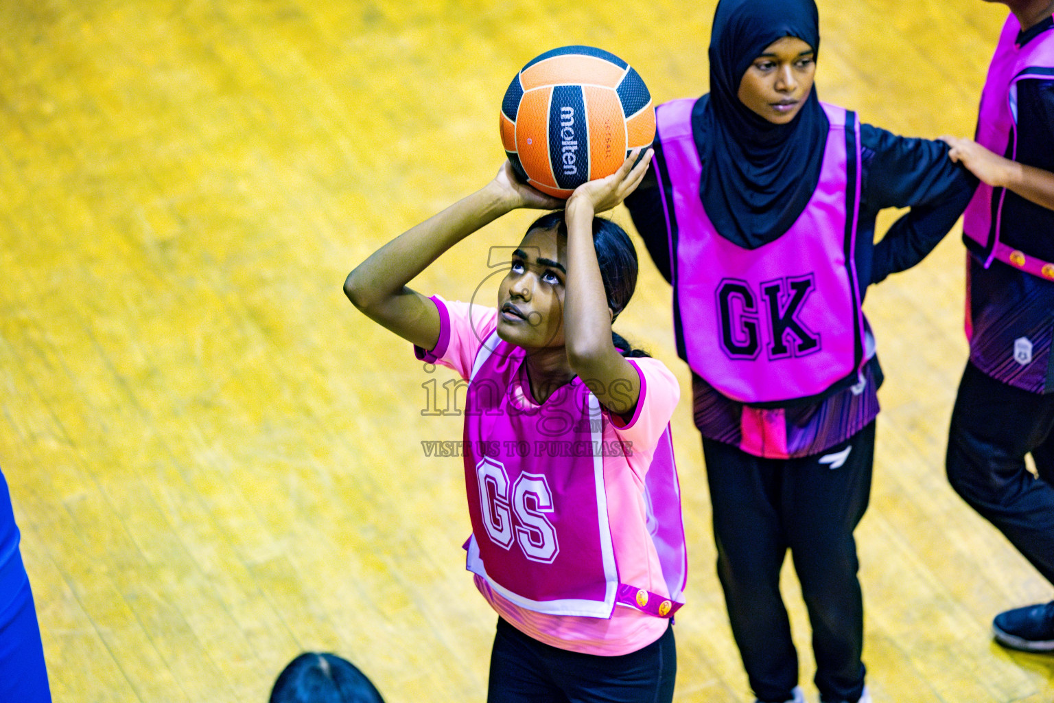 Day 5 of 21st National Netball Tournament was held in Social Canter at Male', Maldives on Sunday, 13th May 2024. Photos: Nausham Waheed / images.mv