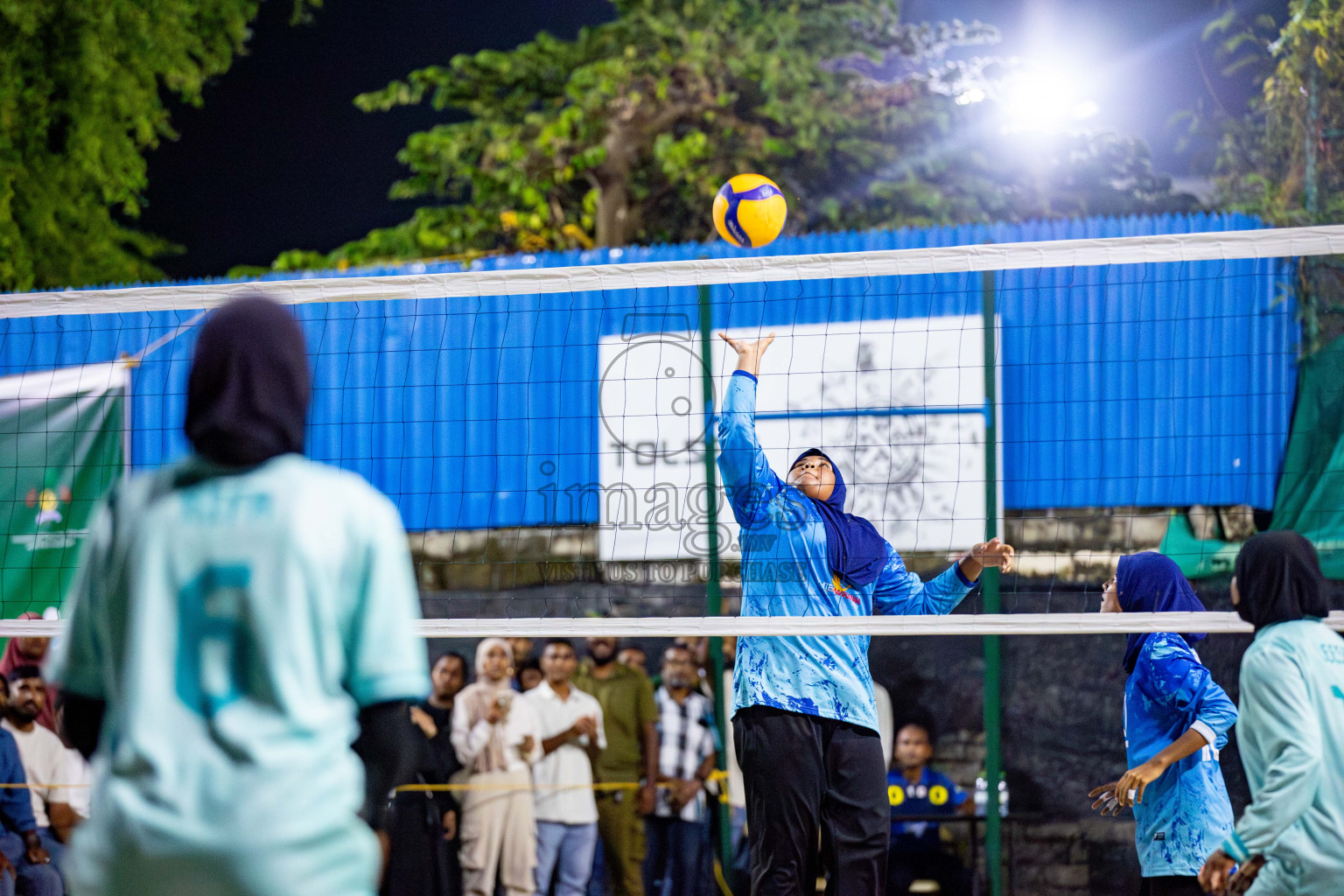 U19 Male and Atoll Girl's Finals in Day 9 of Interschool Volleyball Tournament 2024 was held in ABC Court at Male', Maldives on Saturday, 30th November 2024. Photos: Hassan Simah / images.mv