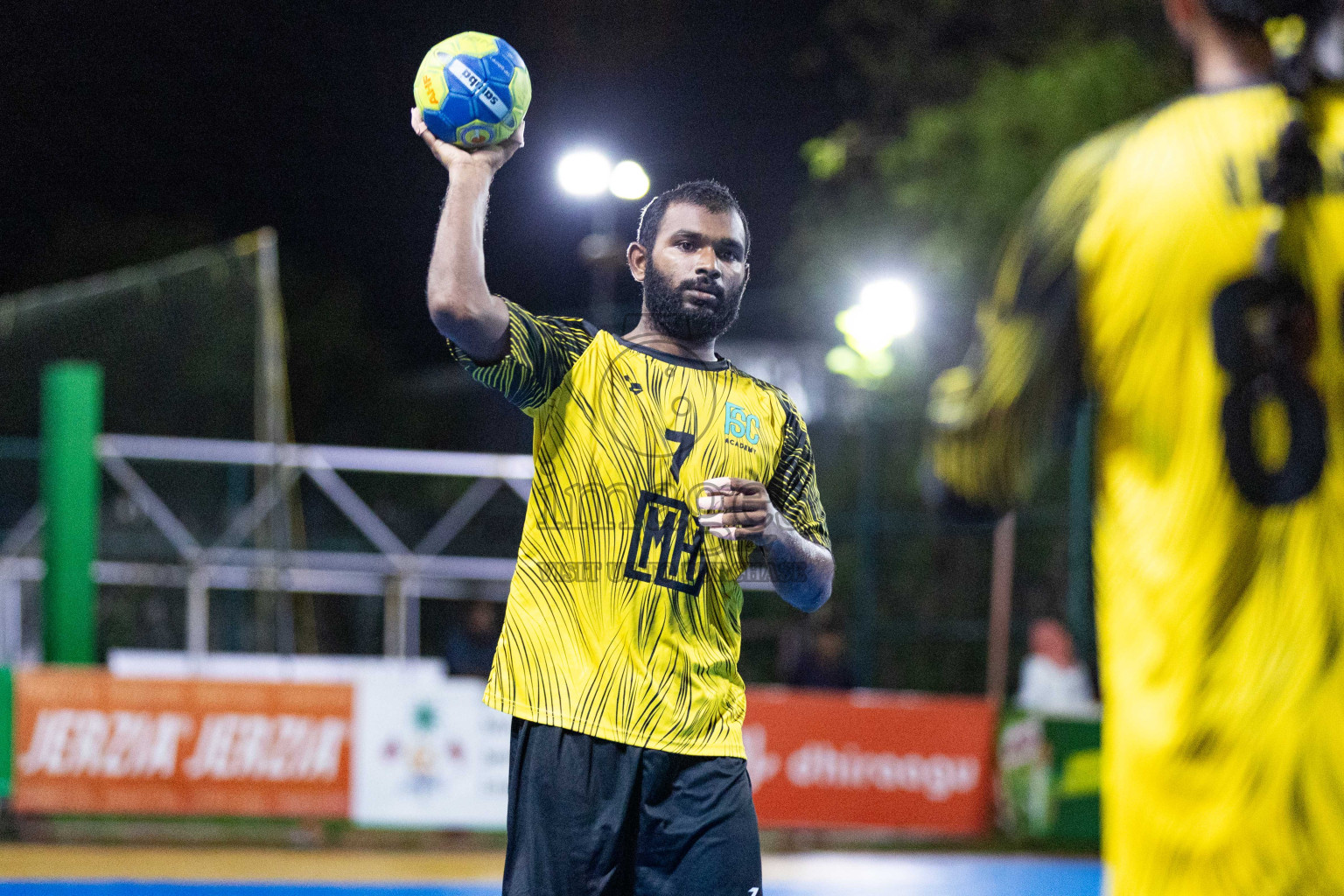 Day 11 of 10th National Handball Tournament 2023, held in Handball ground, Male', Maldives on Friday, 8th December 2023 Photos: Nausham Waheed/ Images.mv