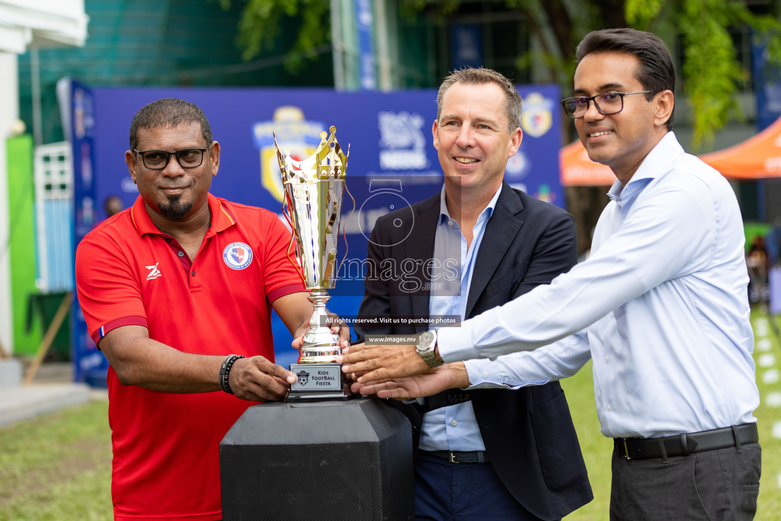 Day 1 of Nestle kids football fiesta, held in Henveyru Football Stadium, Male', Maldives on Wednesday, 11th October 2023 Photos: Nausham Waheed Images.mv