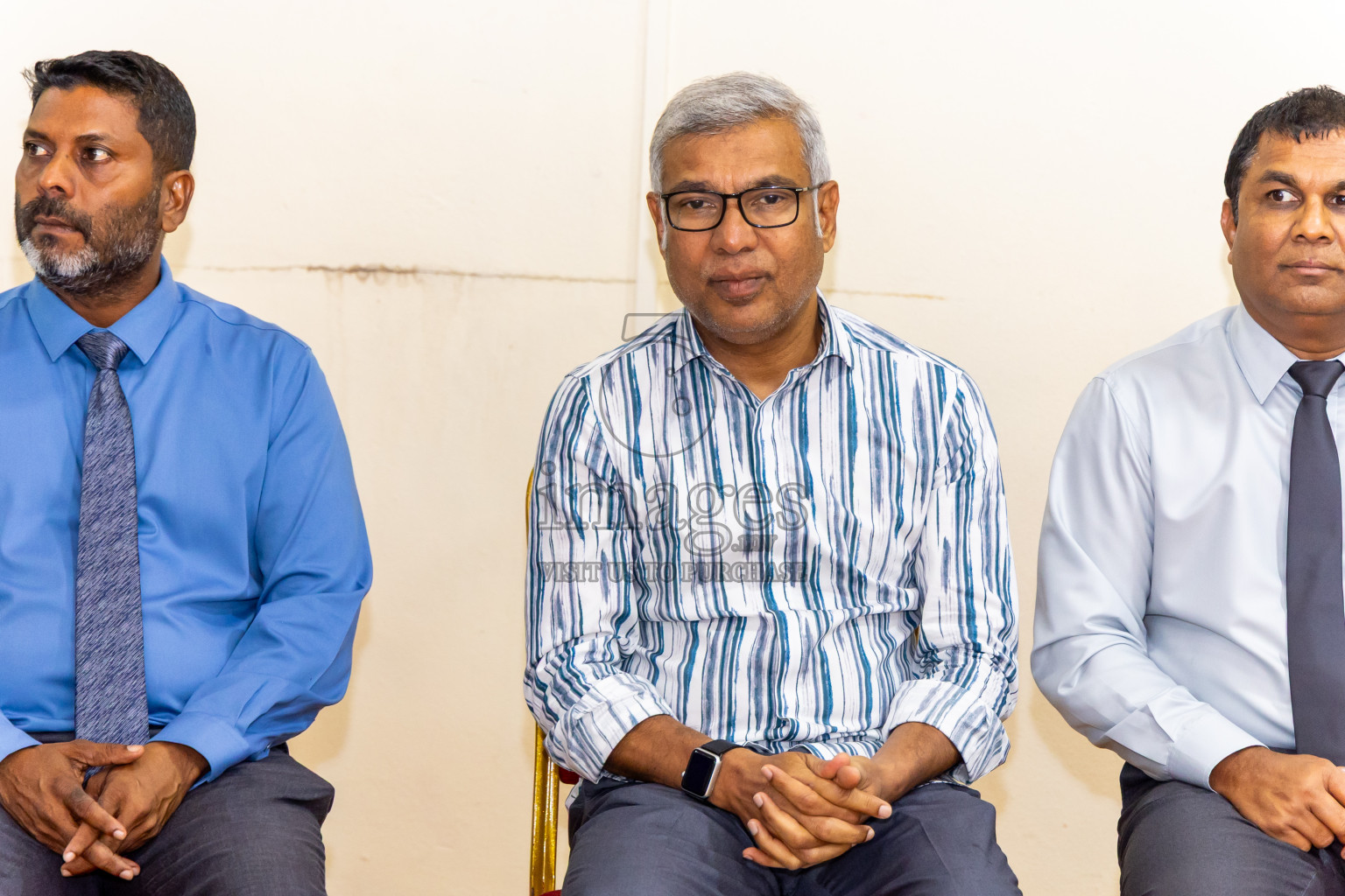 Announcing of Senior Mens Volleyball National Team participating in the CAVA Men’s cup 2025, in Bangladesh held in Socail Centre Haruge., Male', Maldives on Thursday, 09th October 2025. Photos by: Nausham Waheed / Images.mv