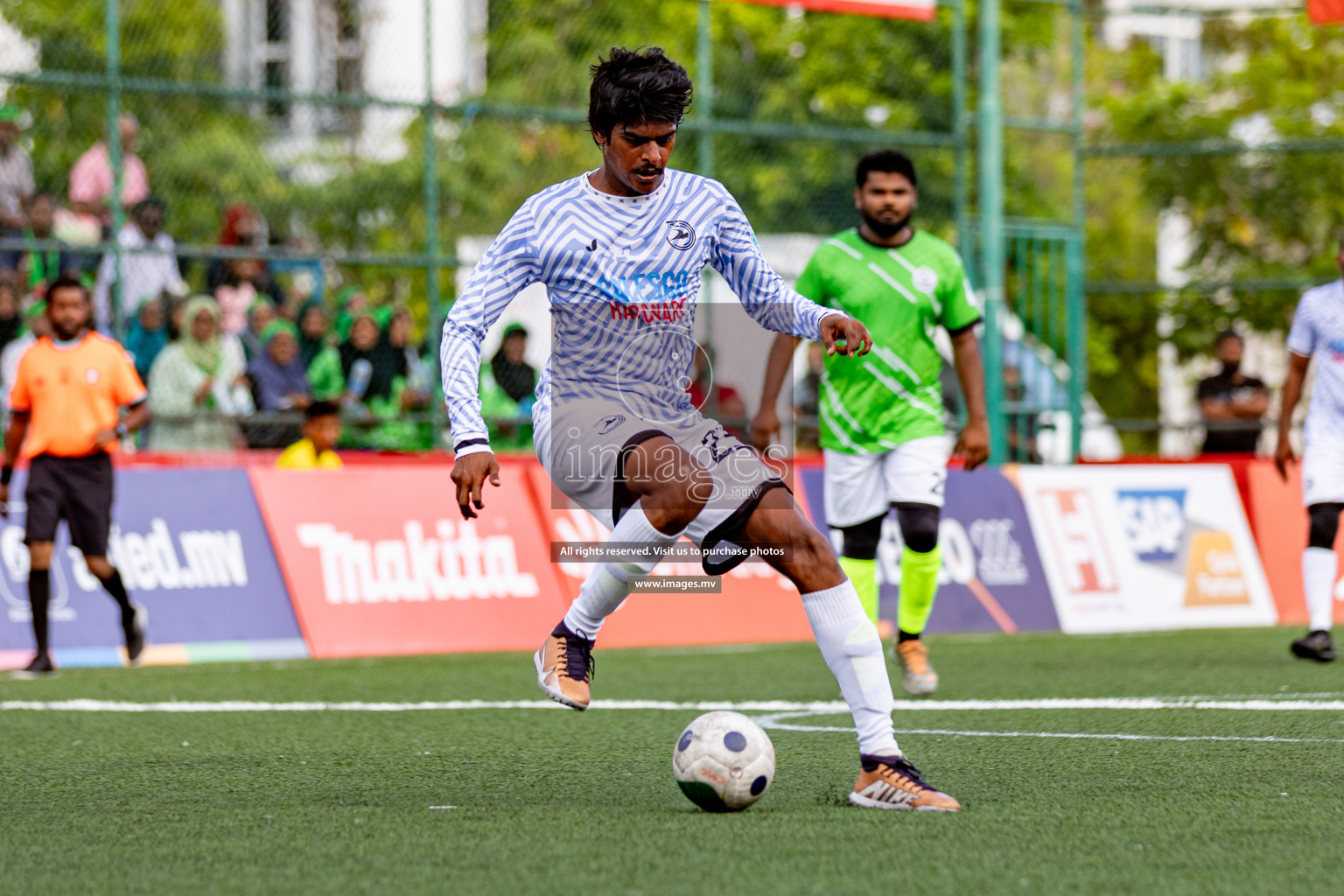 TEAM DJA vs TRC - Transport in Club Maldives Cup Classic 2023 held in Hulhumale, Maldives, on Wednesday, 19th July 2023 Photos: Hassan Simah  / images.mv