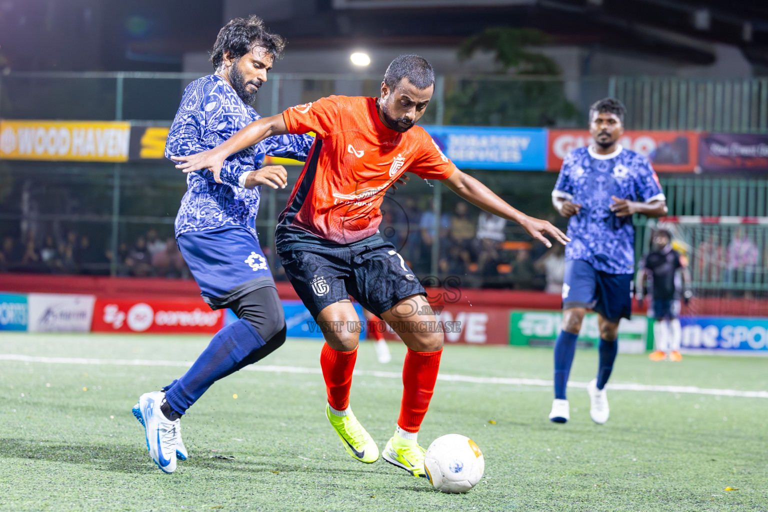 L Gan vs L Mundoo in Atoll Round Final on Day 22 of Golden Futsal Challenge 2025 was held on Sunday , 26th January 2025, in Hulhumale', Maldives.
Photos: Ismail Thoriq / images.mv