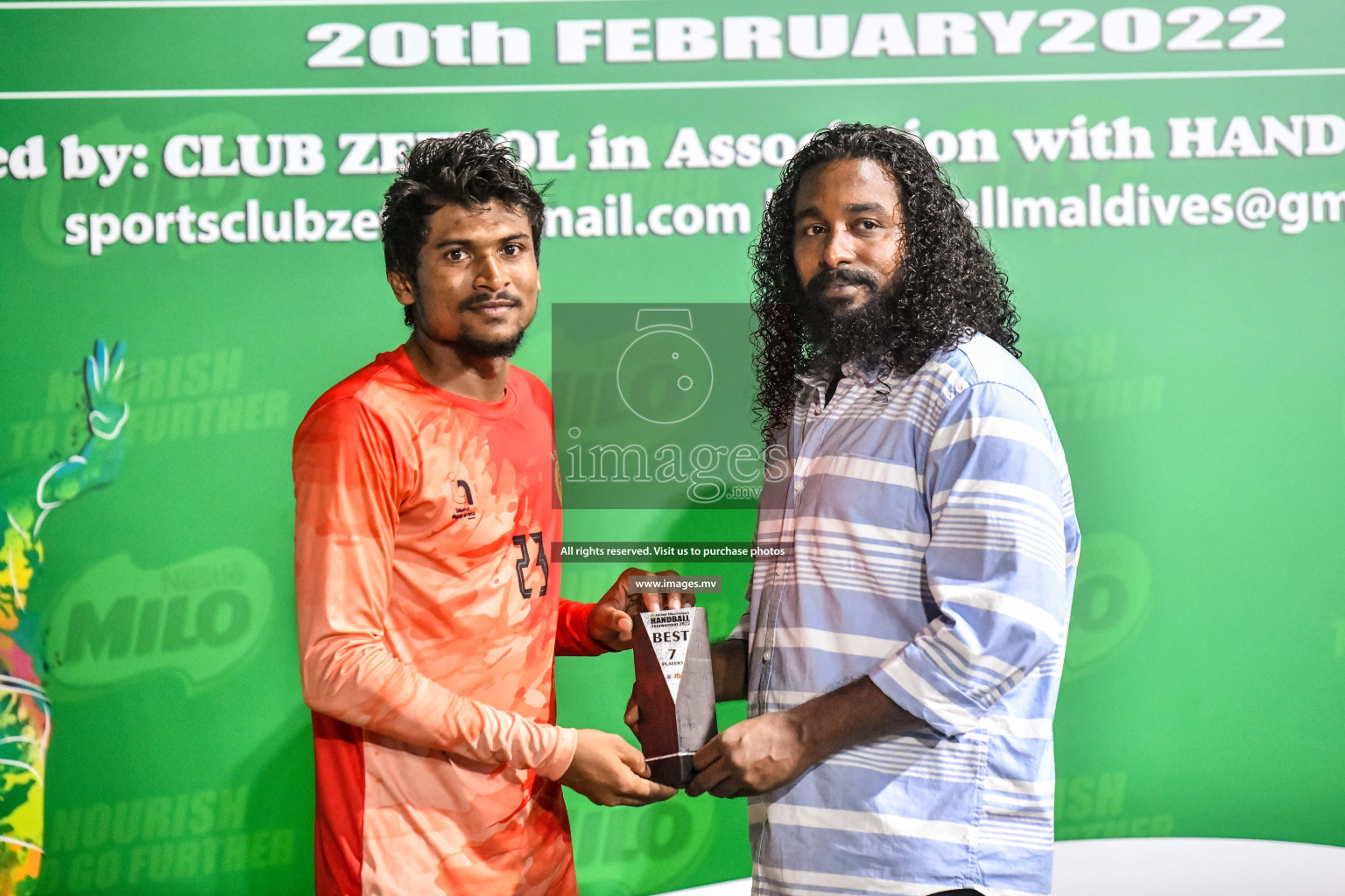 Final of Milo 6th Inter Office Handball Tournament 2022 - Photos by Nausham Waheed