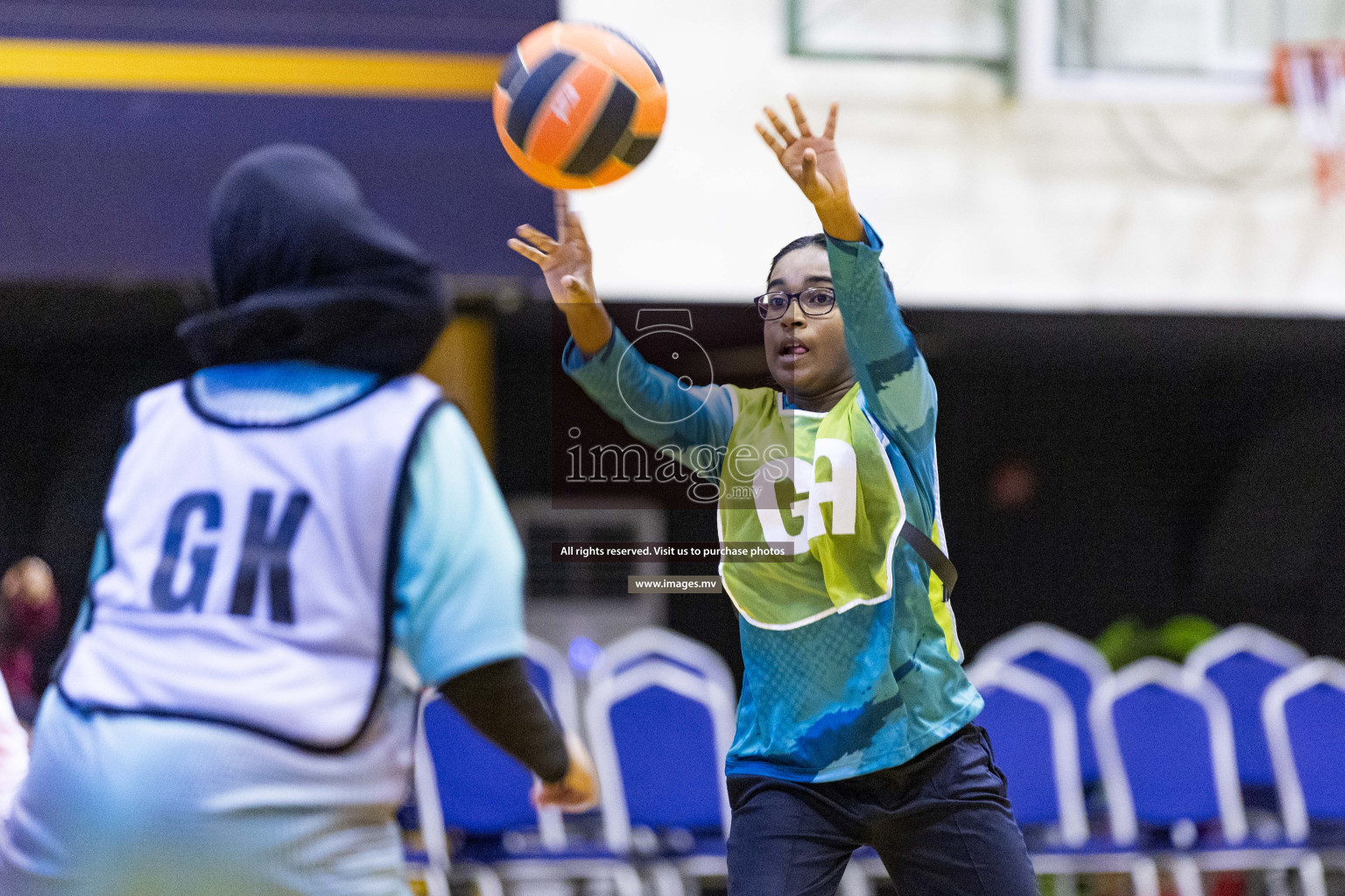 Day5 of 24th Interschool Netball Tournament 2023 was held in Social Center, Male', Maldives on 31st October 2023. Photos: Nausham Waheed / images.mv