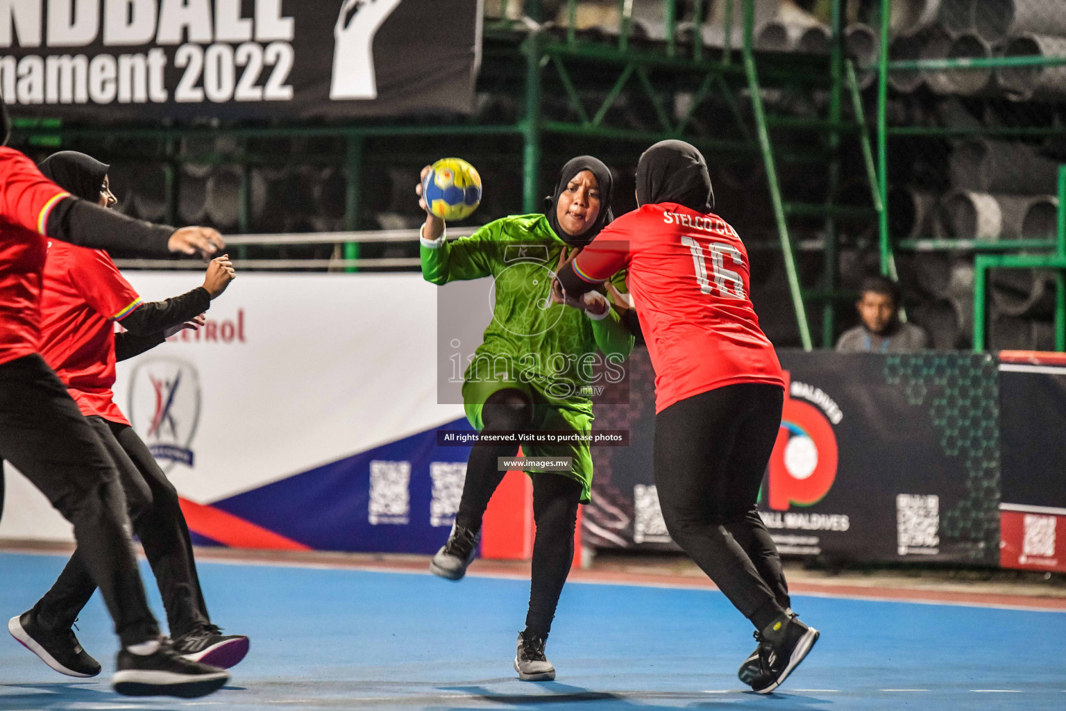 Day 13 of Milo 6th Inter Office Handball Tournament 2022 - Photos by  Nausham Waheed