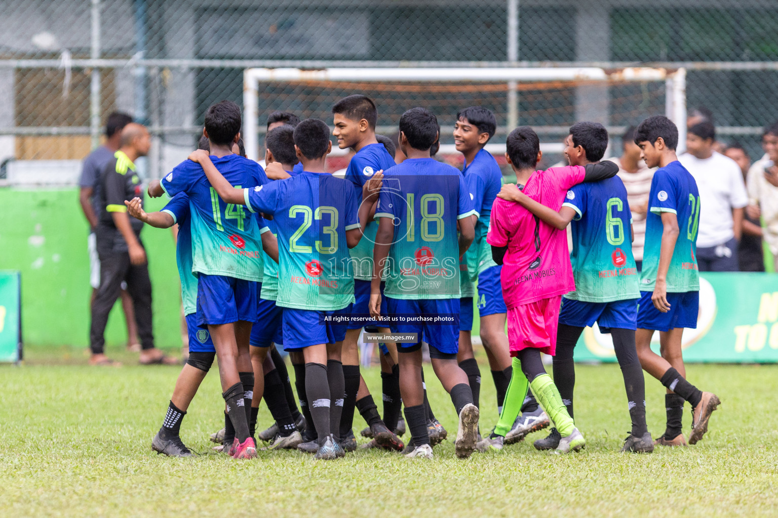 Day 2 of MILO Academy Championship 2023 (u14) was held in Henveyru Stadium Male', Maldives on 4th November 2023. Photos: Nausham Waheed / images.mv