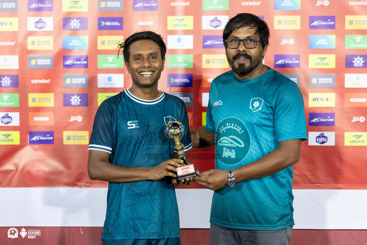 R Dhuvaafaru vs R Alifushi in Golden Futsal Challenge 2024 was held on Tuesday, 16th January 2024, in Hulhumale', Maldives Photos: Ismail Thoriq / images.mv