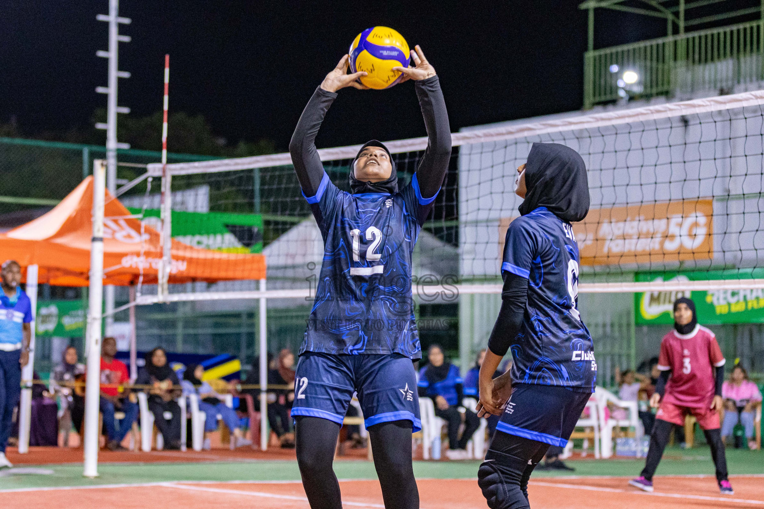 Island Ocean Club vs Club Rising Star Academy in Milo National Junior Volleyball Championship 2025 Day 3 was held on Monday, 24th November 2025 at Ekuveni Turf Court Male', Maldives. Photos: Areef Adam / images.mv