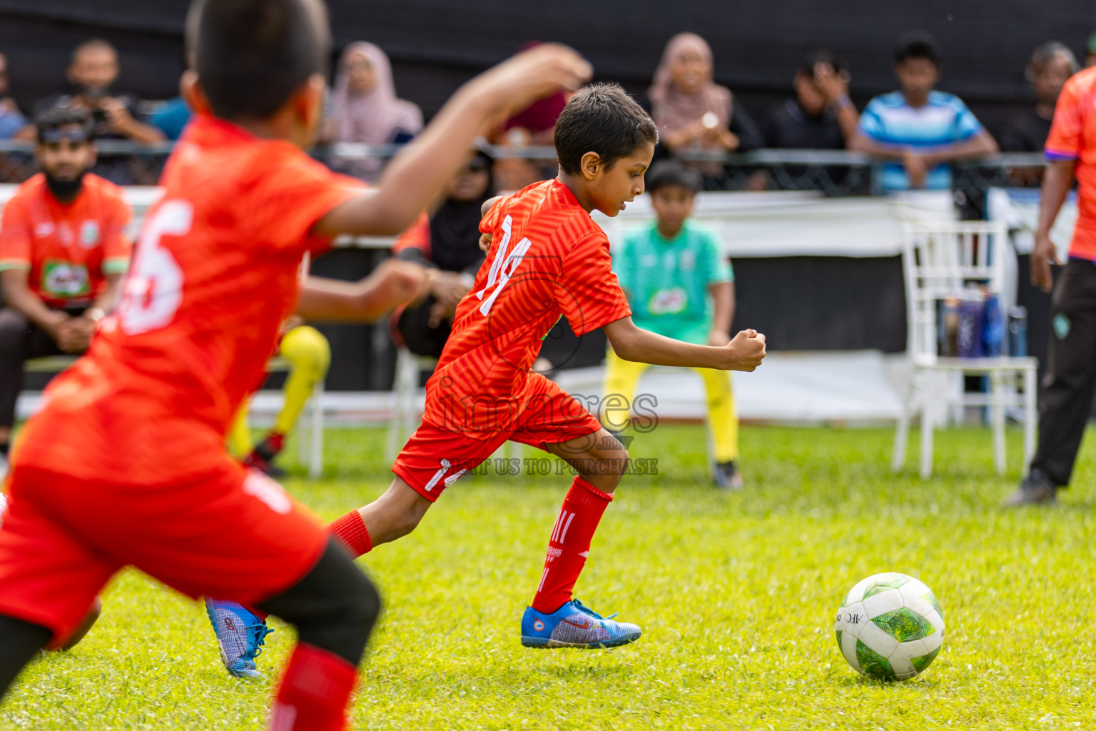 Day 2 of MILO Kids Football Fiesta was held at National Stadium in Male', Maldives on Saturday, 24th February 2024.