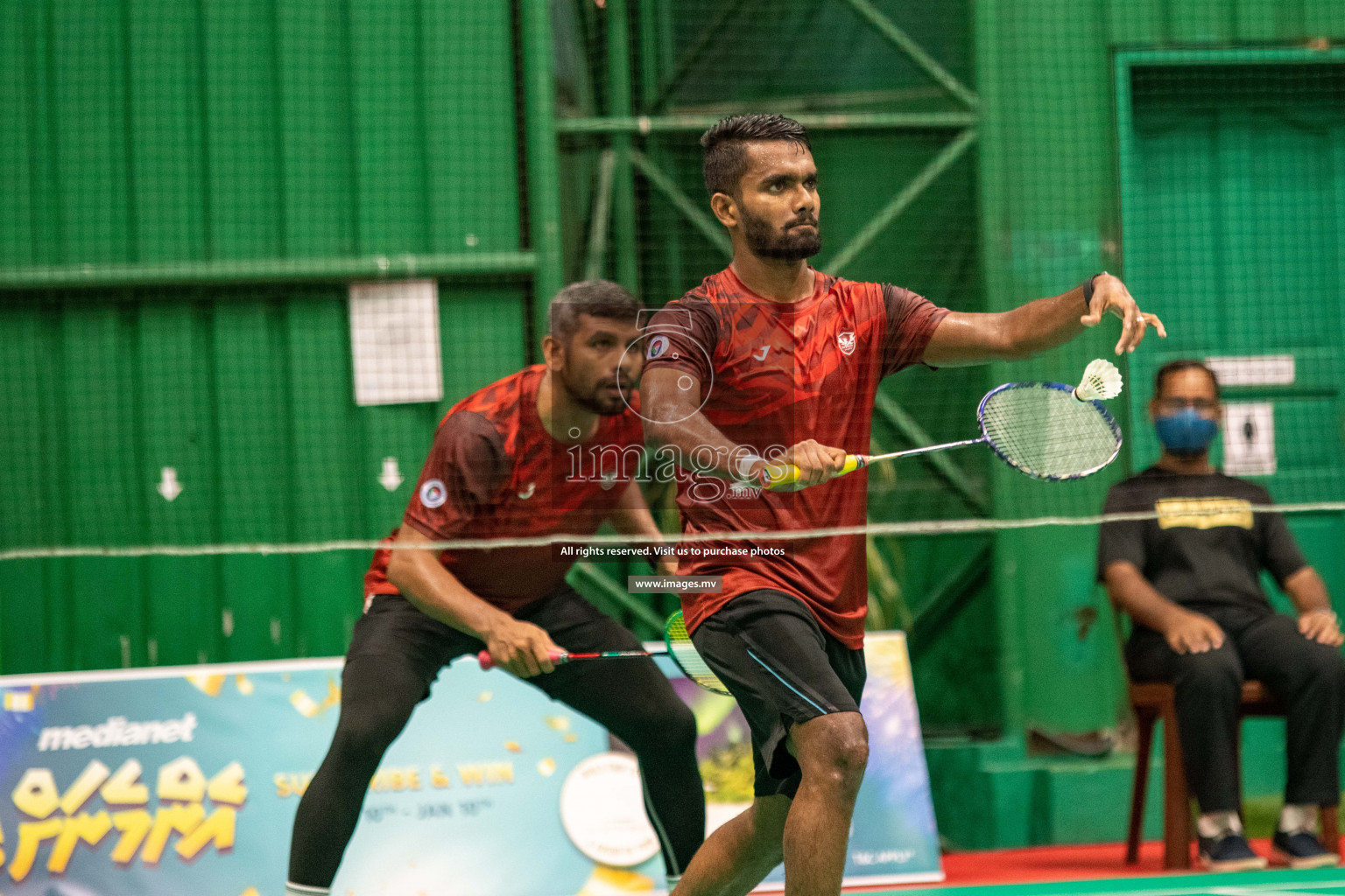 47th National Badminton Tournament 2021 held from 10 to 14 November 2021 in Male' Sports Complex, Maldives