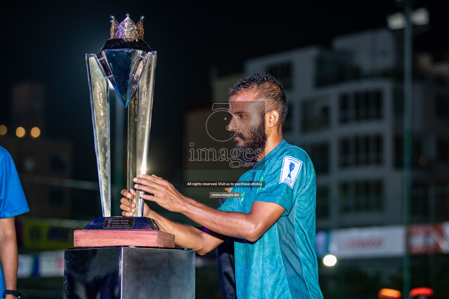 Opening of Sonee Sports Golden Futsal Challenge 2023 held on 4th Feb 2023 in Hulhumale, Male', Maldives. Photos by Nausham Waheed