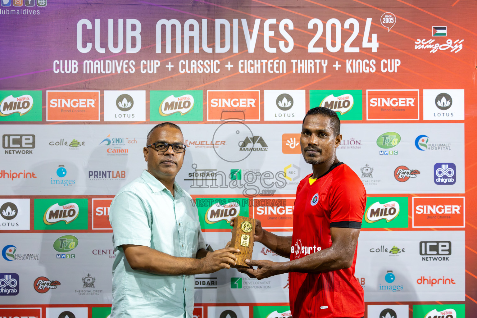 AVSEC vs POLICE in Club Maldives Cup 2024 held in Rehendi Futsal Ground, Hulhumale', Maldives on Tuesday, 24th September 2024. Photos: Shuu/ images.mv