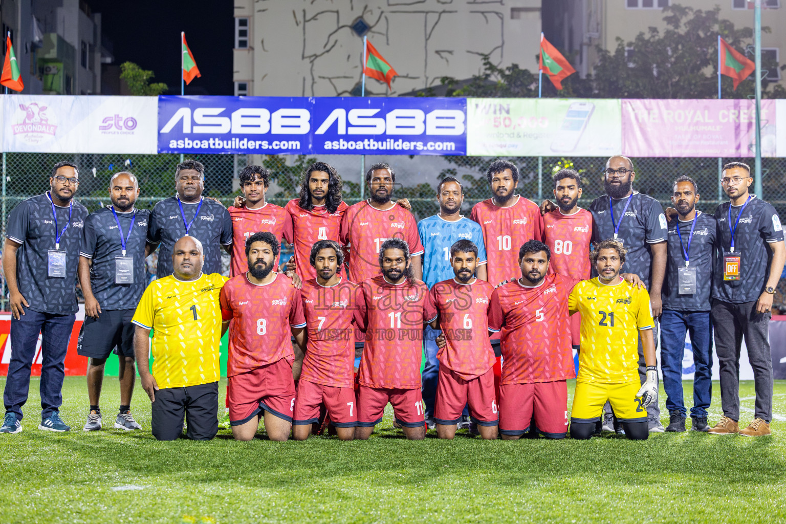HPSN vs Club Binara in the finals of Club Maldives Classic 2025 at Rehendhi Futsal Grounds, Hulhumale, Maldives, on Monday, 6th October 2025. Photos: Ismail Thoriq, Mohamed Mahefooz Moosa / images.mv