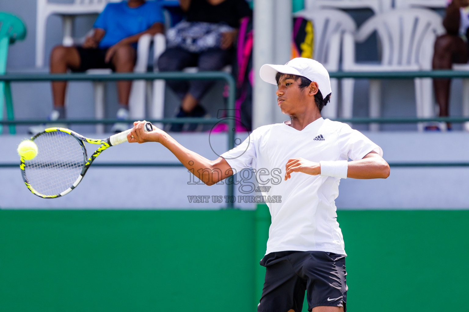 Day 2 of ATF Maldives Junior Open Tennis was held in Male' Tennis Court, Male', Maldives on Tuesday, 10th December 2024. Photos: Nausham Waheed / images.mv