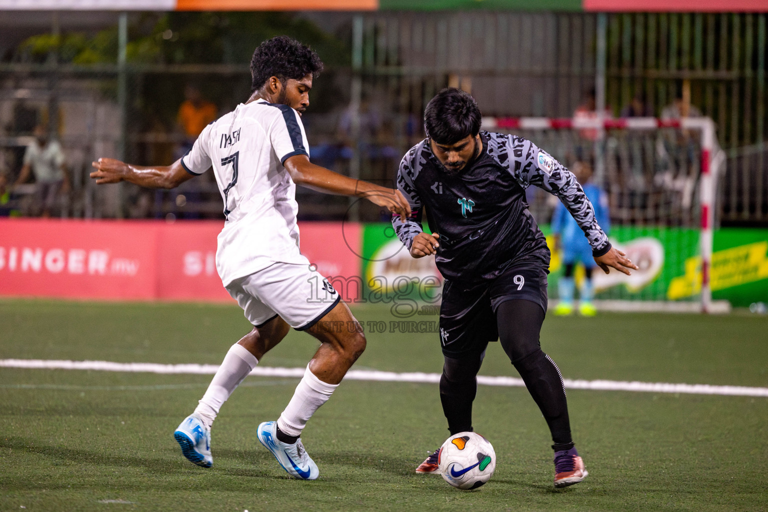 DHAAKHILY CLUB vs HULHUMALE HOSPITAL in Club Maldives Classic 2024 held in Rehendi Futsal Ground, Hulhumale', Maldives on Thursday, 5th September 2024. 
Photos: Hassan Simah / images.mv