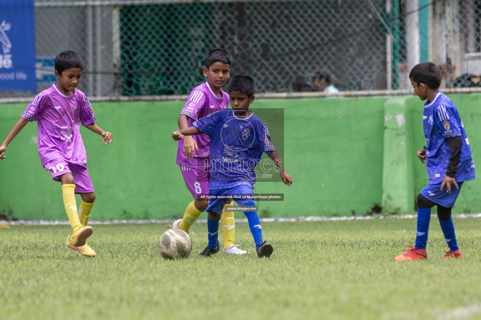 Day 1 of Nestle kids football fiesta, held in Henveyru Football Stadium, Male', Maldives on Wednesday, 11th October 2023 Photos: Shut Abdul Sattar/ Images.mv