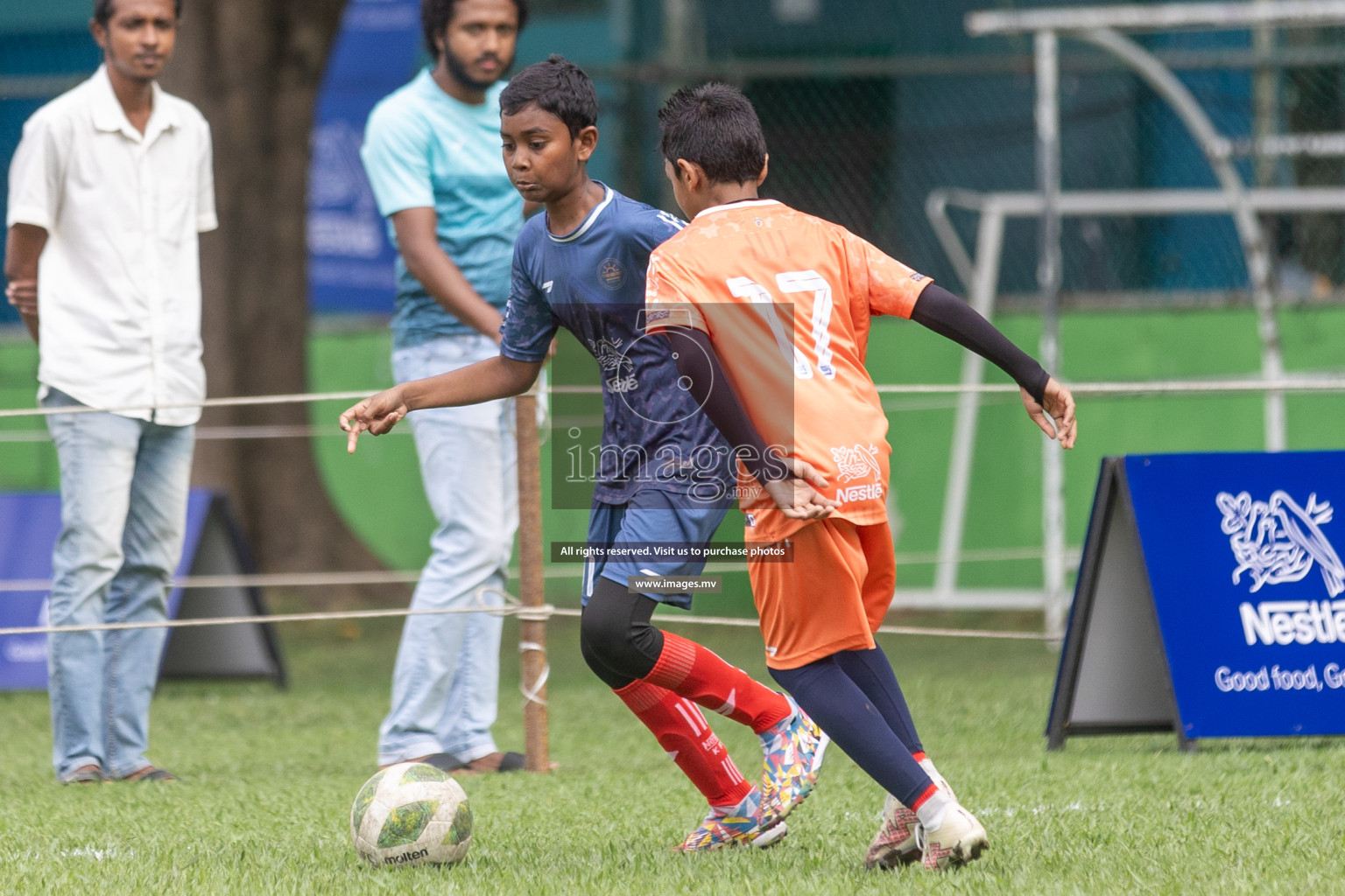 Day 1 of Nestle kids football fiesta, held in Henveyru Football Stadium, Male', Maldives on Wednesday, 11th October 2023 Photos: Shut Abdul Sattar/ Images.mv