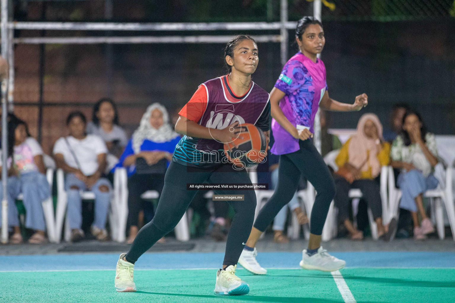 Day 5 of 20th Milo National Netball Tournament 2023, held in Synthetic Netball Court, Male', Maldives on 3rd  June 2023 Photos: Nausham Waheed/ Images.mv