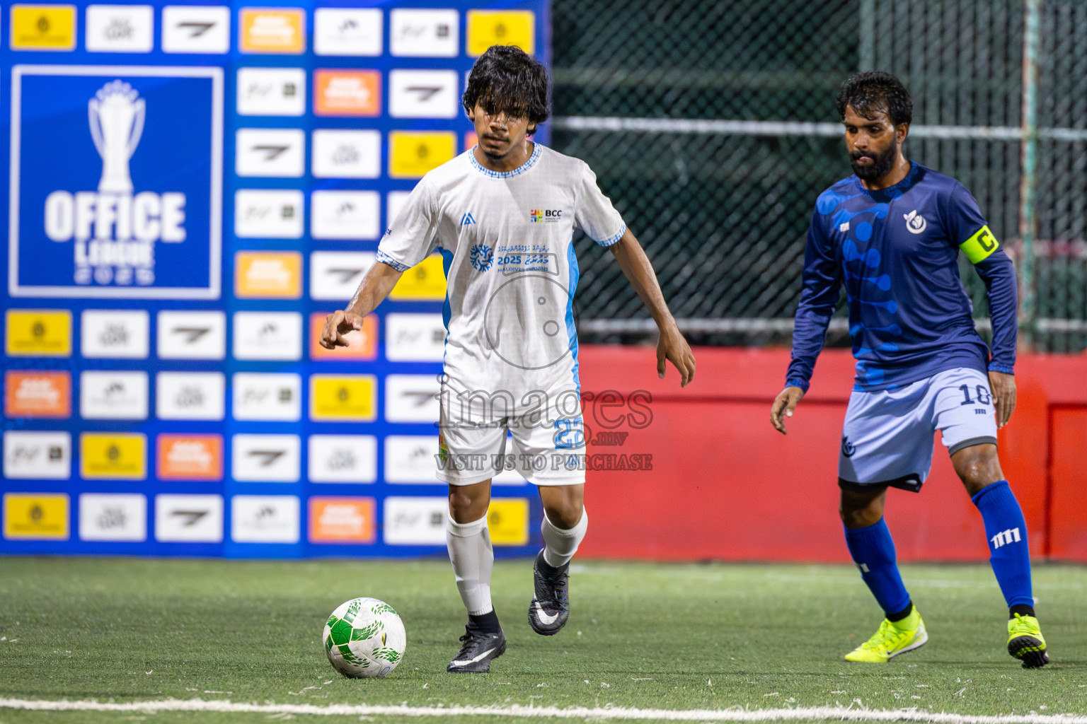 Hulhumale Hospital vs BCC in Day 7 of Office League 2025 was held on Tuesday, 22nd April 2025 in Hulhumale', Maldives. Photos: Ismail Thoriq / images.mv