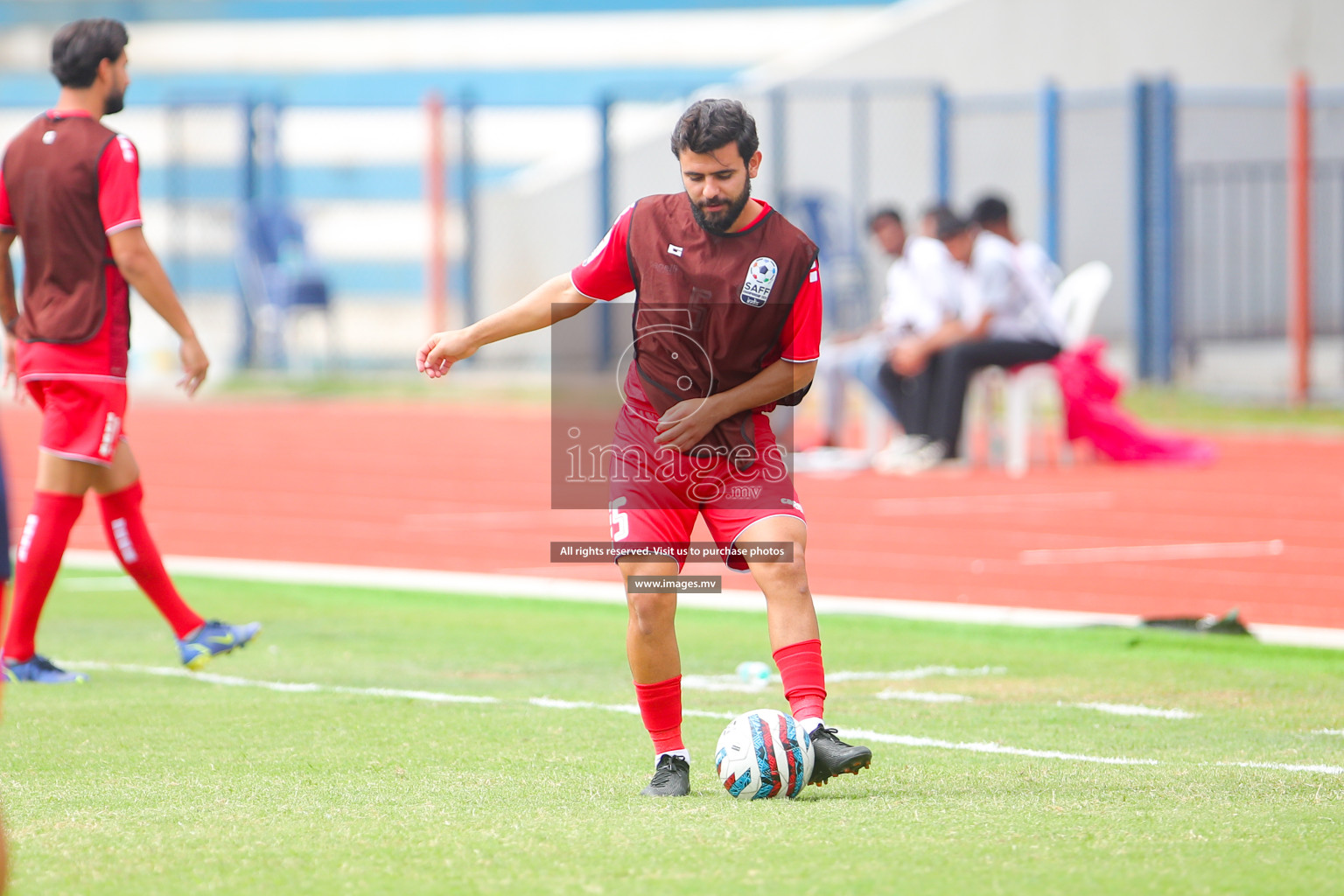 Lebanon vs Maldives in SAFF Championship 2023 held in Sree Kanteerava Stadium, Bengaluru, India, on Tuesday, 28th June 2023. Photos: Nausham Waheed, Hassan Simah / images.mv