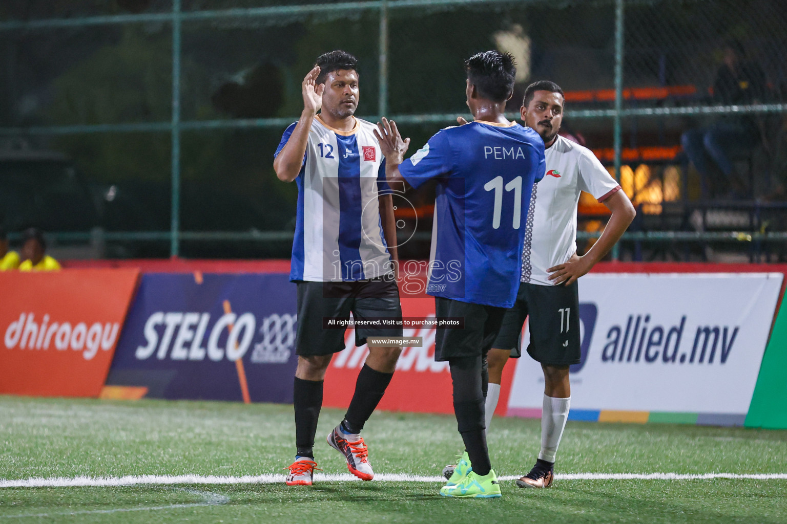 ACC RC vs Team PEMA in Club Maldives Cup 2023 held in Hulhumale, Maldives, on Thursday, 27th July 2023 Photos: Nausham Waheed/ images.mv