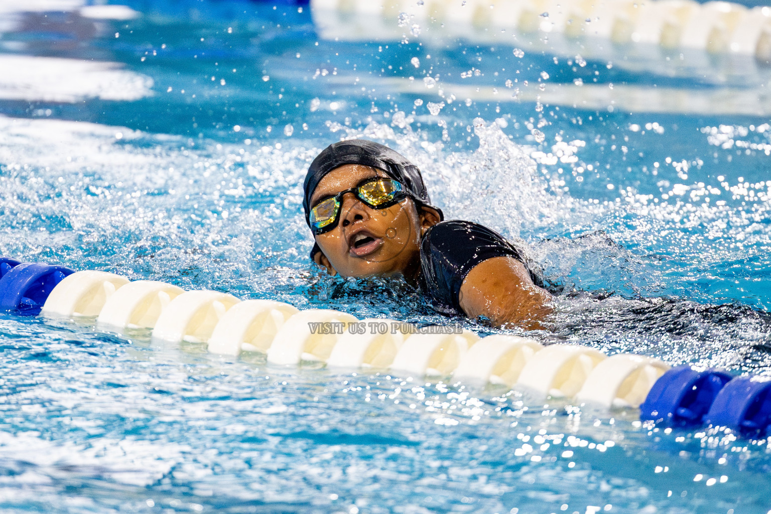 20th Inter-school Swimming Competition 2024 held in Hulhumale', Maldives on Monday, 14th October 2024. 
Photos: Hassan Simah / images.mv