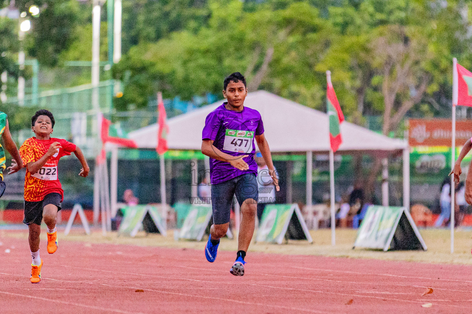 Day 3 of Inter-school Athletics Championship 2025 held in Ekuveni Synthetic Track, Male', Maldives on Wednesday, 08th October 2025. Photos by: Areef Adam  / Images.mv