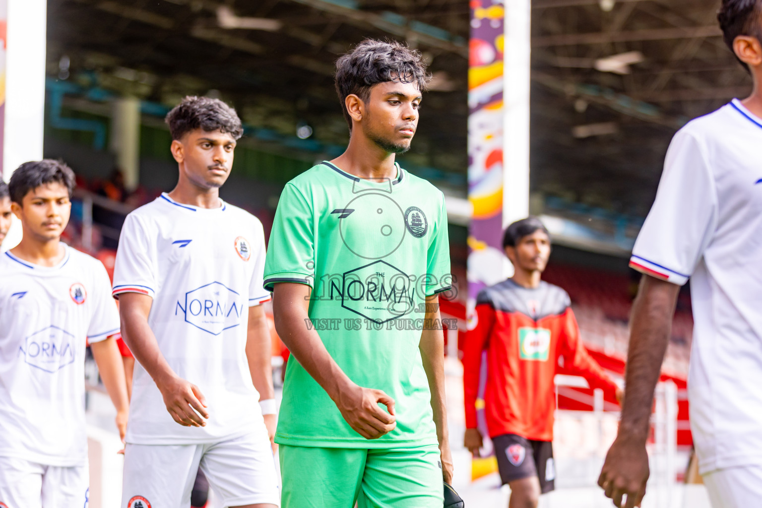 TC Sports Club vs Ode Sports Club in day 1 of Under 19 Youth Championship 2024 was held at National Stadium in Male', Maldives on Sunday, 9th June 2024. Photos: Nausham Waheed / images.mv