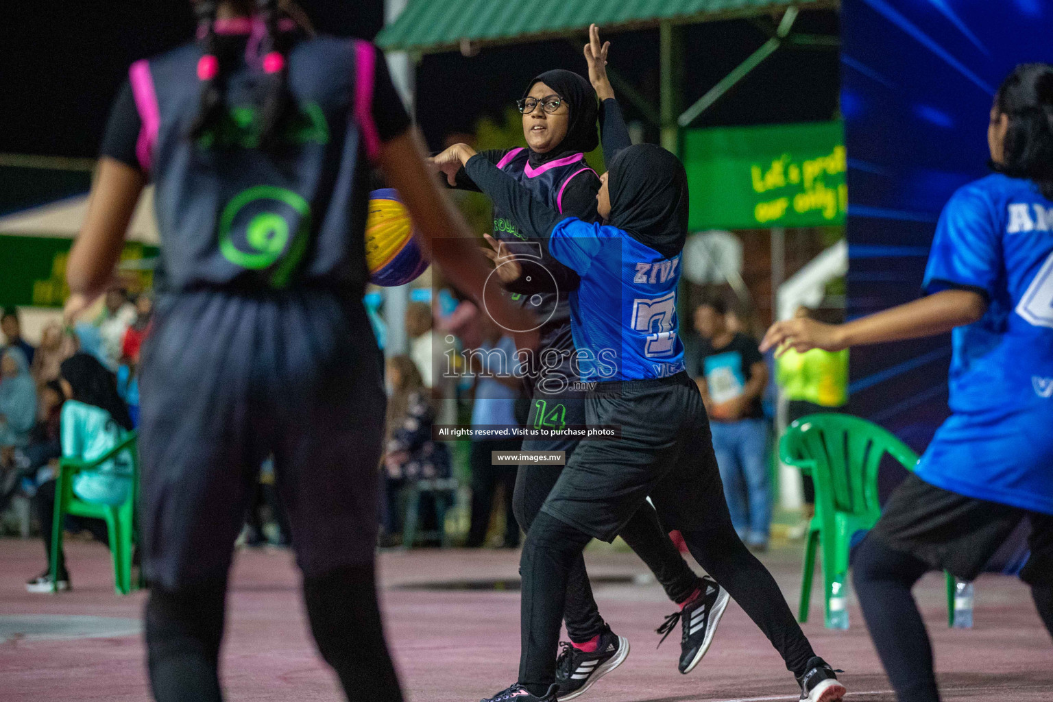 Day2 of Slamdunk by Sosal on 13th April 2023 held in Male'. Photos: Nausham waheed /images.mv