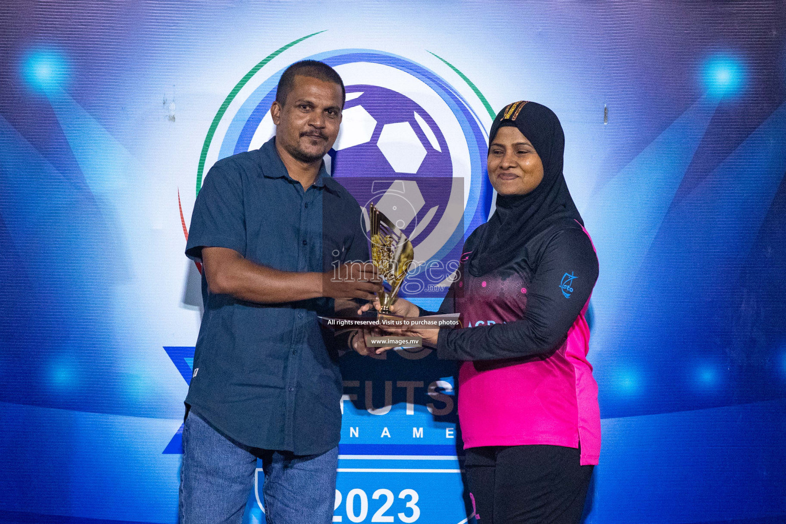 Final of MFA Futsal Tournament 2023 on 10th April 2023 held in Hulhumale'. Photos: Nausham waheed /images.mv