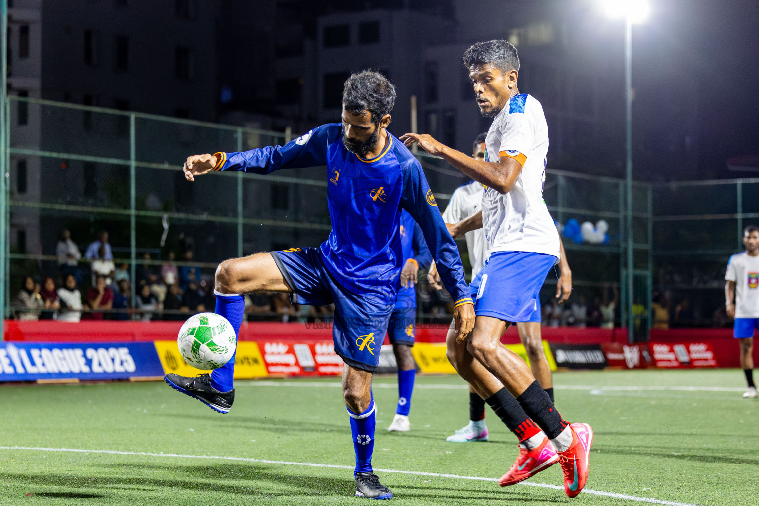 Customs RC vs Police Club in Semi Finals of Office League 2025 was held on Monday, 5th May 2025 in Hulhumale', Maldives. Photos: Nausham Waheed / images.mv