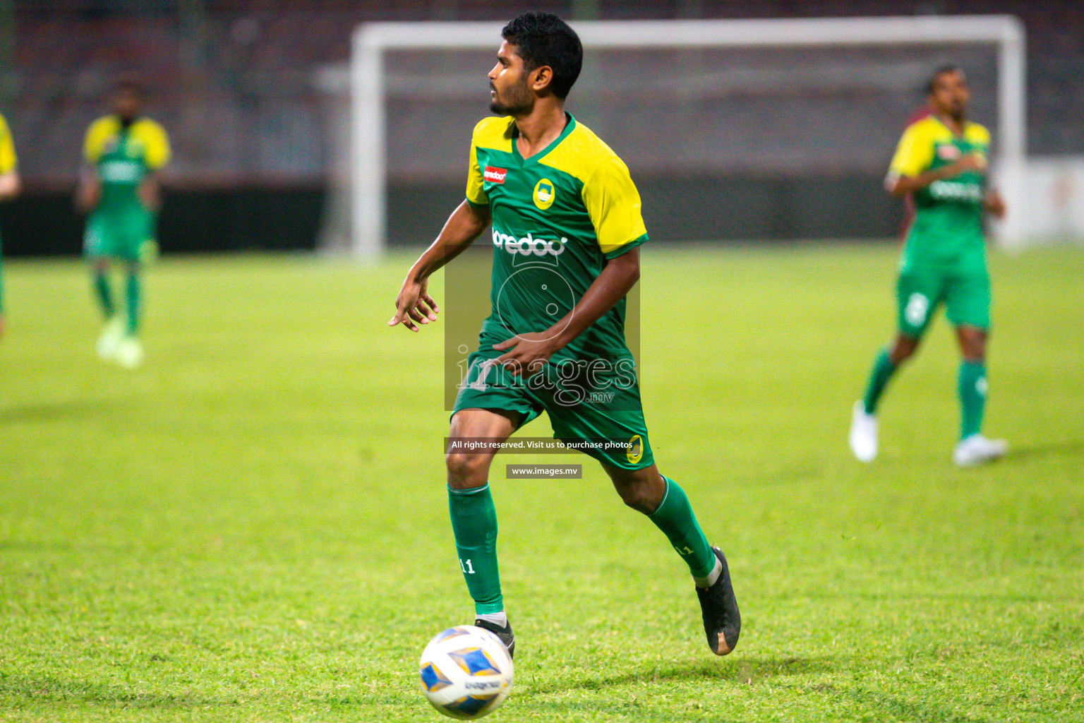 President's Cup 2023 Semi Final - Maziya Sports & Recreation vs Super United Sports, held in National Football Stadium, Male', Maldives  Photos: Mohamed Mahfooz Moosa/ Images.mv