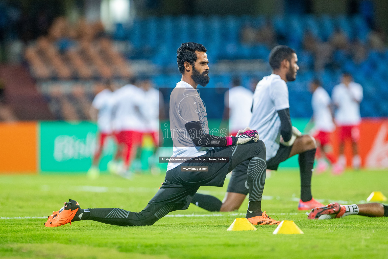 Maldives vs Bhutan in SAFF Championship 2023 held in Sree Kanteerava Stadium, Bengaluru, India, on Wednesday, 22nd June 2023. Photos: Nausham Waheed / images.mv